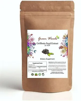 Griffonia Seed Extract Powder 5-HTP Relaxing Insomnia Mood  FREE SHIPPING • $22.54