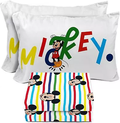 Disney Mickey Mouse Kids Microfiber Sheet Set-AB0CLM7X84D5 AB0CLM6QCWN3 • $46.95