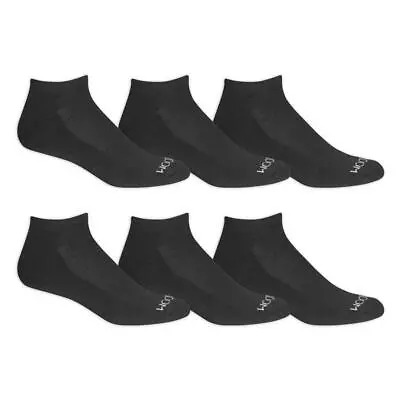 Fruit Of The Loom® Men's Durable Cushioned No Show Socks 6 Pairs   BIG & TALL  • $9.99