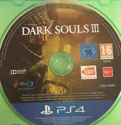 Dark Souls III  (PS4) Mint Condition - Game In Stock.No Case • $29.98