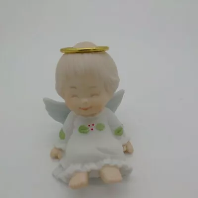 1987 Enesco Morehead Holly Babes Angel Sleeping • $16.98