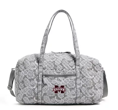 Vera Bradley XL Traveler Duffel Gym Carry Packable Bag Quilted Cotton College • $64.95