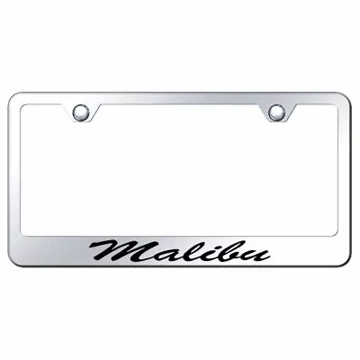 Chevrolet MalibuChrome Stainless Steel License Plate Frame - LFS.MAL.EC • $35.95