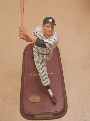 Mickey Mantle Danbury Mint Figure Figurine New York Yankees Ny Baseball Statue • $90