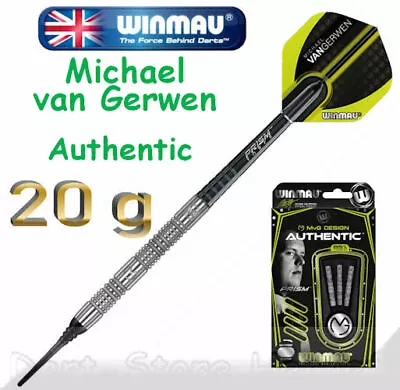 Winmau Soft Darts   Mvg - Michael Van Gerwen Authentic   20g • $109.29