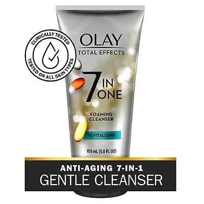 Olay Total Effects Revitalizing Foaming Facial Cleanser 5.0 Fl Oz • $10.20