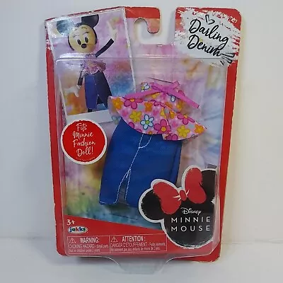 New Disney Minnie Mouse Darling Denim Outfit For Minnie Fashion Doll Figure • $10.39