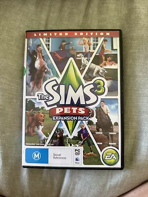 The Sims 3 Pets PC Game Expansion Pack (PC DVD-ROM 2011) • $10