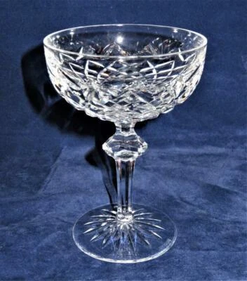 $62.99 • Buy Waterford Crystal POWERSCOURT Champagne Or Tall Sherbet Goblet Glass 5 3/8  Tall