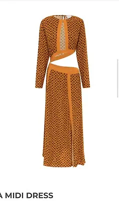 Alice Mccall Akima Orange Dress Size 10 • $200