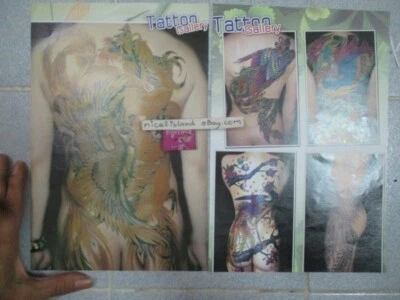 $12 • Buy Phoenix Bird Tattoo Body Art Photo Menu Tradition Japan Geisha Picture 7x10 Inch