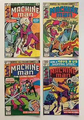 Machine Man #14 15 16 17 & 18 Comics (Marvel 1980) VG/FN To FN+ Bronze Age • $21.10