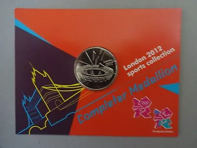 2012 London Olympic Games Completer Medallion. • £58