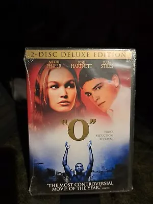 “O” BRAND NEW 2 DVD Set Deluxe Edition Josh Hartnett Julia Stiles Othello O R1 • $11.99