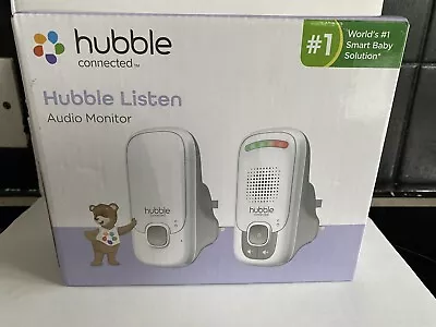 Hubble Listen Audio Baby Monitor New • £25