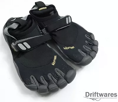 VIBRAM TREK SPORT Womens 38 Black FIVEFINGERS Water Minimalist Shoes • $24.99