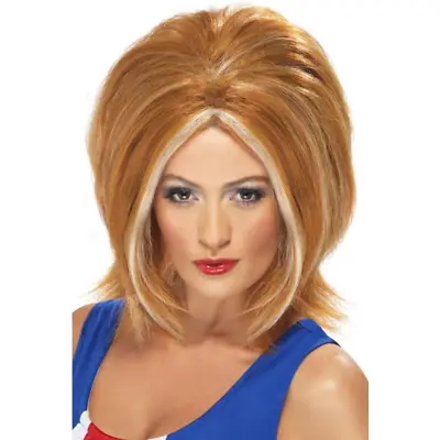 Ms. Frizzle Wig Magic School Bus Ginger Spice Girls Geri Halliwell 90s Miss Mrs. • $32.80