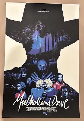 Grey Matter Art Limited Edition Mulholland Drive Movie Poster By Gabz NOT MONDO • $250