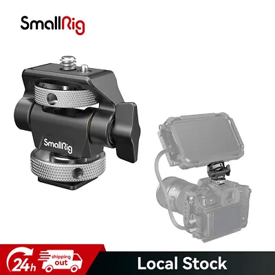 SmallRig Swivel And Tilt Adjustable Monitor Mount With Cold Shoe Mount 2905B • £19.46