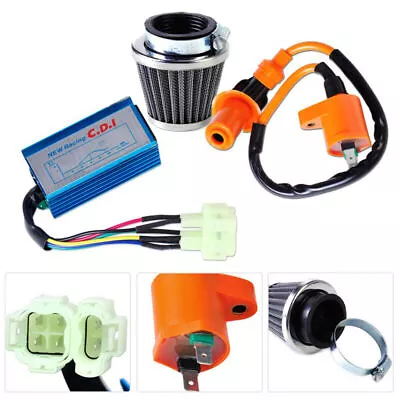 Ignition Coil＋6 Pin CDI Box＋Air Filter Kit For GY6 50-150cc Scooter ATV • $29.22