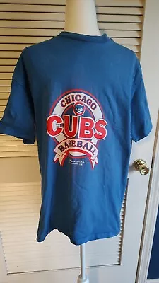 Chicago Cubs Vtg 1991 1990s Starter Shirt XL Single Stitch  • $16.99