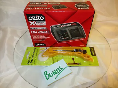 Ozito 18v Power X Change Fast Charger (new) + Bonus • $29.95