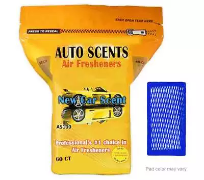 Professional Air Freshener Pads - Car Auto Scents (60-pack) * FREE SHIPPING * • $33.33