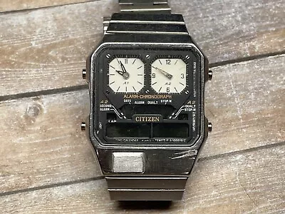 Rare Vintage Watch CITIZEN  ANA-DIGI-TEMP 8984 Japan 80s • $49