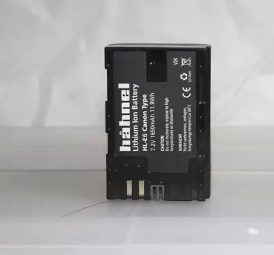 £15 • Buy Hahnel HL-E6 Replacement Li-ion Battery For Canon LP-E6