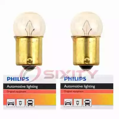2 Pc Philips License Plate Light Bulbs For Mercury Colony Park Comet Oj • $8.71