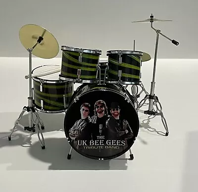 Bee Gees Miniature Replica Drum Kit Brand New  • $47.90