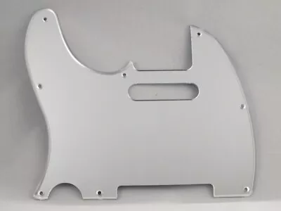 £17.95 • Buy SILVER MIRROR SCRATCH PLATE Pickguard Fits Left Handed USA Fender Telecaster