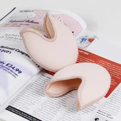 Pair Of Gel Pointe Toe Pads Half For Gymnastic Ballet Shoes • $8.01