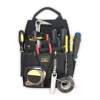 11 Pocket Maintenance Electrician Tool Belt Pouch - CLC Custom Leathercraft 5505 • $47.95