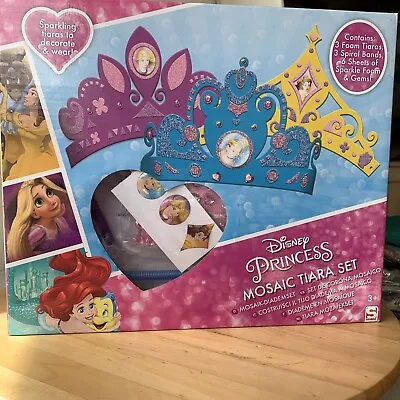 Disney Princess Tiara Set Multicolour New Boxed (Box 4) • £5.99