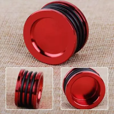 Red Cam Shaft Seal Cover Cap Plug Fit For Acura Honda B16 B18 B17 B20 GSR Engine • $9.49