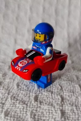 LEGO Race Car Suit Costume Guy Collectible Party Minifigure Series 18 Set #71021 • $3