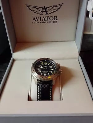 Aviator Swiss Watch Special Military Edition • £125