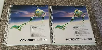 EnVision Math 2.0 Grade K Volume 1 And 2 Teacher's Edition • $84.99