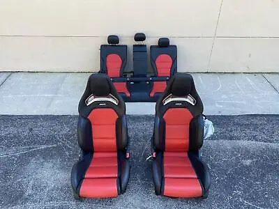 2016-2021 Mercedes C63 S Amg Front Rear Left Right Seat Set *one Needs Repair* • $3059.14