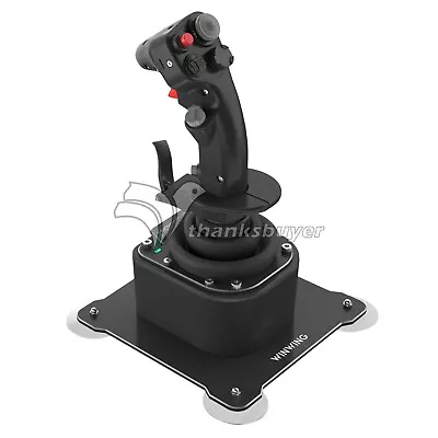 Orions 2 F16 Flight Joystick Combo PC Flight Stick F/ Flight Simulation • $405.62