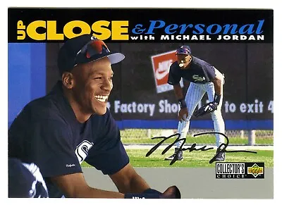 Michael Jordan~1994 Collector's Choice Silver Signature Baseball Rookie Card#635 • $8.98