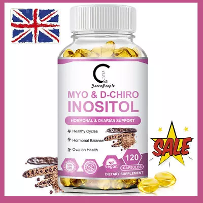 Inositol Capsules Hormonal & Ovarian SupportHealthy Cycles Dietary Supplement • £16.87