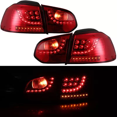 LED Tail Light For 2010-2014 Volkswagen VW Golf 6 / GTI Hatchback Tail Lamp • $132.99