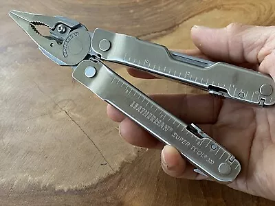 Leatherman Super Tool 300 Multi-Tool Supertool Pocket Knife Pliers File Saw • $41