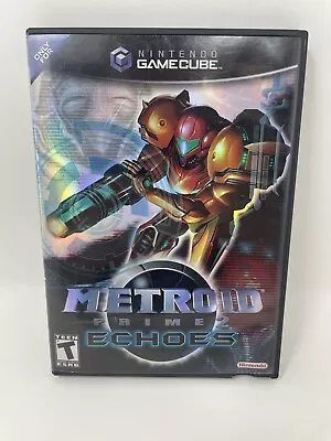 NO GAME DISC- Case & Manual Only Metroid Prime 2 Echoes For Nintendo Gamecube • $25