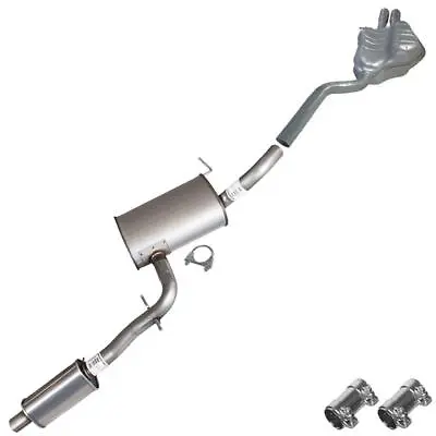 $344.74 • Buy Resonator Pipe Muffler Exhaust System Kit Fits: 2005-2011 VW Jetta 2.5L