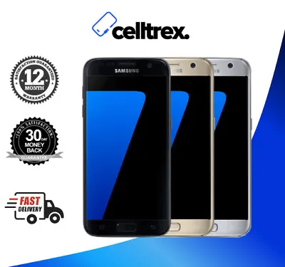$129 • Buy Samsung Galaxy S7 (4G) 32GB Factory Unlocked Smartphone In Good Condition