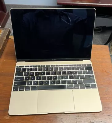 Apple MacBook 12 Inch Laptop 8 GB RAM 256 GB SSD- (2016) Gold • $220