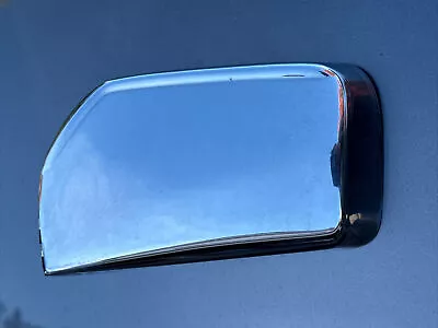 1974-85 Mercedes W123 W116 R107 Left Driver Side Rear View Mirror CHROME COVER • $39.99